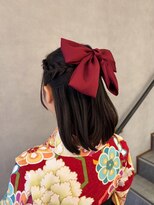 ヴィサージュメゾン(VISAGE maison)&nbsp;ヘアセット(ハーフアップ)