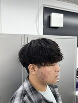 ロエ 元町店(Loe) シャドウパーマ/刈り上げマッシュ/波巻きパーマ/横浜/石川町元町