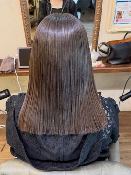 ベレッタ 枚方店(veretta.) 乾かしてまとまる柔らかいストレート
