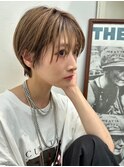 大人マッシュナチュラルショート【表参道/青山/drop】
