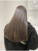 【横浜】ベージュブラウン×髪質改善で叶う艶髪ロング