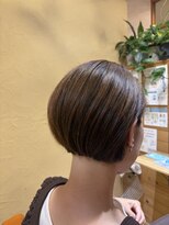 オッジ ヘアー ジャッロ(Oggi Hair giallo)&nbsp;大人美シルエットショートボブ　7月