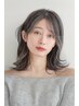 【平日限定】プラチナグレーカラー+カット+カチナシルクTr¥11,100〈新宿〉