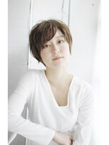 シュシュット(chouchoute)&nbsp;吉祥寺3分/モード3Ｄカラージグザグバング美髪ミニマムボブ/024