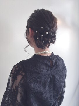 ピエドプール(PiED DE POULE) 結婚式や二次会に♪パーティヘア ヘアセット