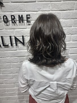 ヘア スパ ビューティー エールフォルム(HAIR SPA BEAUTY YELLFORME) 外ハネスタイル