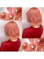 21年夏 サーモンピンクの髪型 ヘアアレンジ 人気順 ホットペッパービューティー ヘアスタイル ヘアカタログ