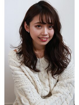 ヘアリゾートエーアイ 北千住店(hair resort Ai) 20代30代40代50代 色っぽふんわりロングの重軽ウェーブヘア♪