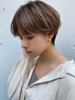 ジーニー 横浜(giinii)&nbsp;giinii_渋谷良太_クールショート_ハイライトカラー