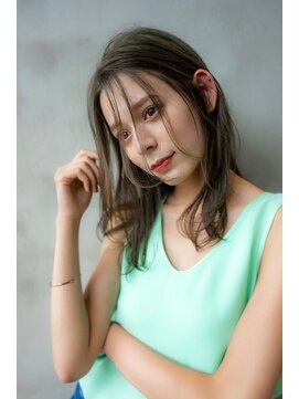 ケアリー 武蔵小杉(Carelly) 前髪かき上げイメチェンイヤリングカラーラベンダーカラーくびれ