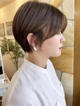 ビューオオサカ(VIEW OSAKA) 可愛くなりたい人必見☆前髪カットで横顔美人マッシュショート