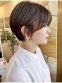 可愛くなりたい人必見☆前髪カットで横顔美人マッシュショート