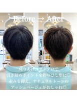 ロミーオム 本厚木(ROMMY. Homme)&nbsp;360°カッコいい◎3割増メンズアッシュ束感ショートROMMY.Homme