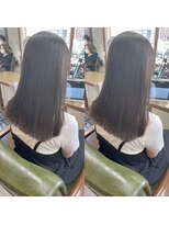 ヘアーサロン リバース(Hair Salon Rebirth)&nbsp;【防府/Rebirth】セミロングストレート