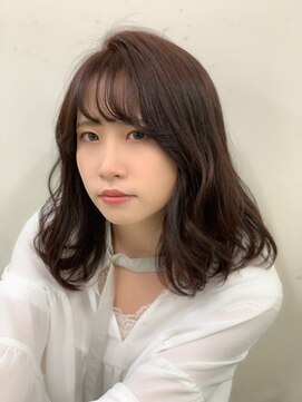 ナンバー ジルバ 立川(N° jillva) ゆるふわ女子 ダークベリーカラー