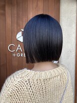 ケースプラスグリーン(CASE+GREEN)&nbsp;◎暗髪×ミニボブ