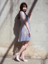 バルベストーキョーサウス(BARBES TOKYO SOUTH)&nbsp;20代・30代/ウェーブヘア/暗髪/ニュアンスカラー/大人可愛い