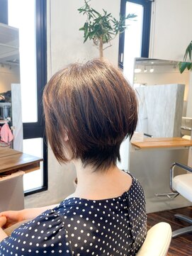 アトリエアルシュ(atelier ARCHE) くせ毛でショートヘアにできない！くせ毛を生かしたショートヘア