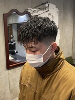 エルエー バーバーショップ 草津店(L.A BARBERSHOP)&nbsp;店長【橋本】ツイストパーマ/スキンフェード