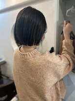 ニードバイスケール(NEED by SCALE)&nbsp;ぷつっとボブにオリーブグレージュ♪