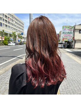 エルフ(elf) ピンクブラウン×チェリーピンク