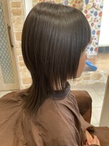 アース 佐世保早岐店(HAIR&MAKE EARTH) 酸性ストレートウルフスタイル