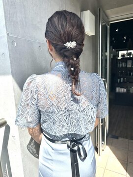 アルカナ 明治神宮前原宿(ARCANA) 斜めバンググレージュカラーシルキーベージュ　マッシュパーマ