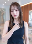 20代30代大人かわいい/シルキーベージュ/レイヤーカット/小顔