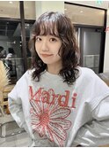 ミディアムレイヤーパーマ