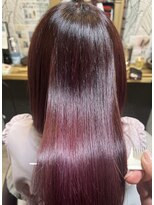 ヘアーカルチャー 小倉台店 HAIR CULTURE&nbsp;鮮やかカラー・髪質改善セミロングストレート