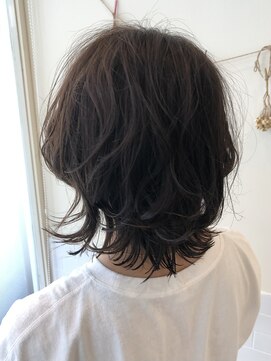 クラップス オル 金沢八景(CLAPS Ore) ウルフレイヤー×グレージュカラー×マッシュレイヤー