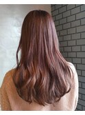 ダブルカラー ピンク ベージュ 大和八木 橿原