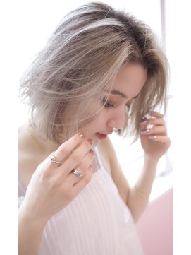 アール 北千住店(ar) パールカラー/ブリーチ/ホワイトグレー[北千住]