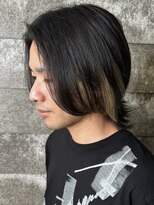 ヒュイル バイ ニアウ(Hwyl by Niau)&nbsp;メンズマッシュパーマニュアンスパーマスパイラルパーマ刈り上げ