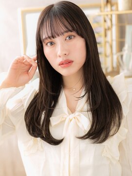 カバーヘア ブリス 川口(COVER HAIR bliss) 大人フェミニンロングレイヤーエアストレート