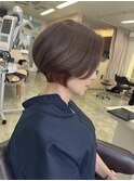 グラデーションボブ×インナーカラー