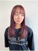 ◎韓国ヘアー顔周りレイヤーおくれ毛前髪万代新潟
