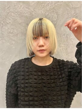 ラヴィズム(LUVISM) 透明感カラーダブルカラーミディアムレイヤー韓国インナーカラー