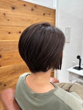 リーク(LEEK) オーガニックカラー&ショートボブ☆