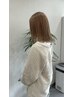 【4回目以降】似合わせカット+カラー(リタッチ)+選べるTR￥11000