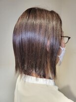 松本平太郎美容室 国立店&nbsp;20代30代40代50代×外ハネシャギーボブ×イノアカラー