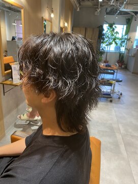 バンブーグラス(Bamboo grass) ウルフスパイラルパーマ◎