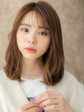 カバーヘア ブリス 戸田公園西口店(COVER HAIR bliss) ナチュラルブラウンエアーストレートミディ311W戸田公園20代30代