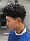 アップバングショート