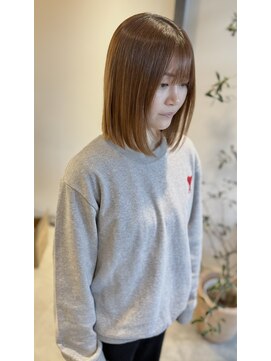 ケーツー 谷町(K-two) 髪質改善ストレート*美髪ストレート*縮毛矯正３０代４０代50代