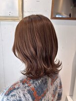 サロン ド ソーホー 蕨(Salon de SOHO)&nbsp;◎くびれレイヤー×ブリーチなしベージュ◎【中川 史菜】