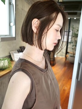 サイン 表参道(SIGN) 20代30代トレンドなレイヤーカットハッシュカットレイヤーボブ