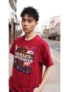 ロミーオム 本厚木(ROMMY. Homme) 刈り上げツーブロック短髪ショートメンズヘア