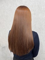 アン(Hair make un)&nbsp;オレンジブラウンカラー♪