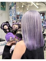 トーキョー オタクヘアー(TOKYO OTAKU HAIR) 推しカラー パープル バイオレット ブリーチカラー ハイトーン